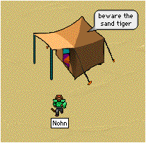 Advice from a Tent